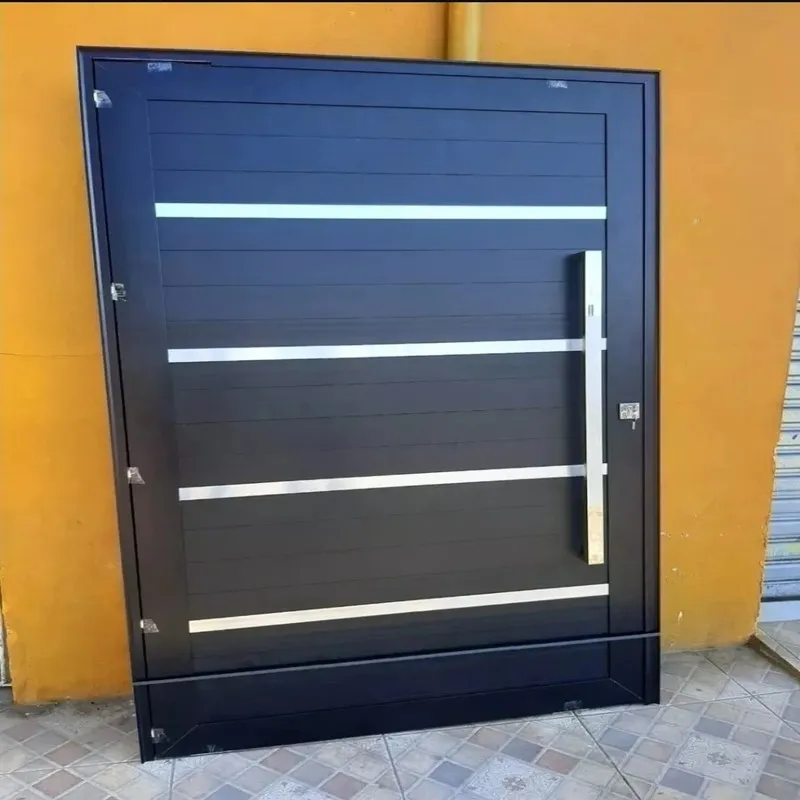 Esquadria de alumínio preta